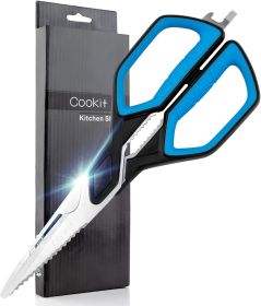 Kitchen Scissors Cook It Kitchen Shears Heavy Duty Stainless Steel Chef Shears Utility Come Apart Food Shears For Chicken Poultry Fish Meat Vegetables