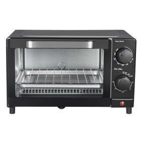 Mainstays 4 Slice Toaster Oven With 3 Setting, Baking Rack And Pan