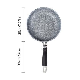 1PCS Stone Pan Set Japanese Style Forged Aluminum Non-stick Frying Ceramic Coating For Induction Cooker Gas Stove